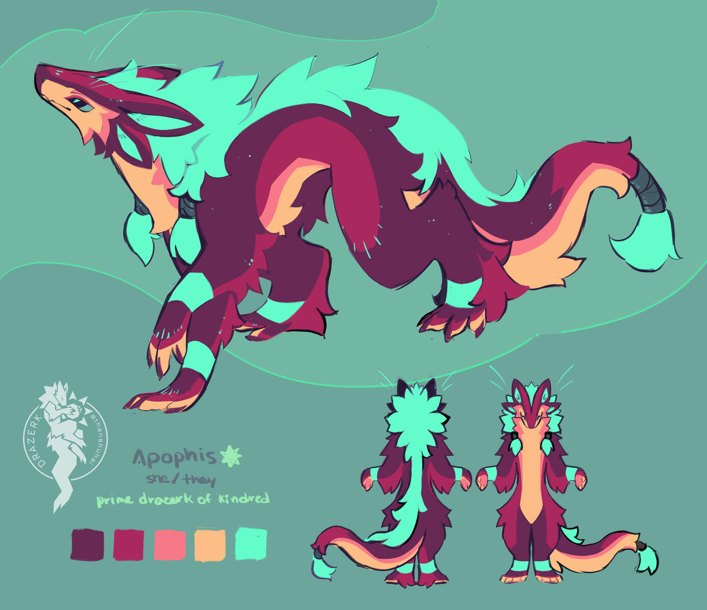 Apophis, Prime Drazerk — reference artwork by jyn / wuol